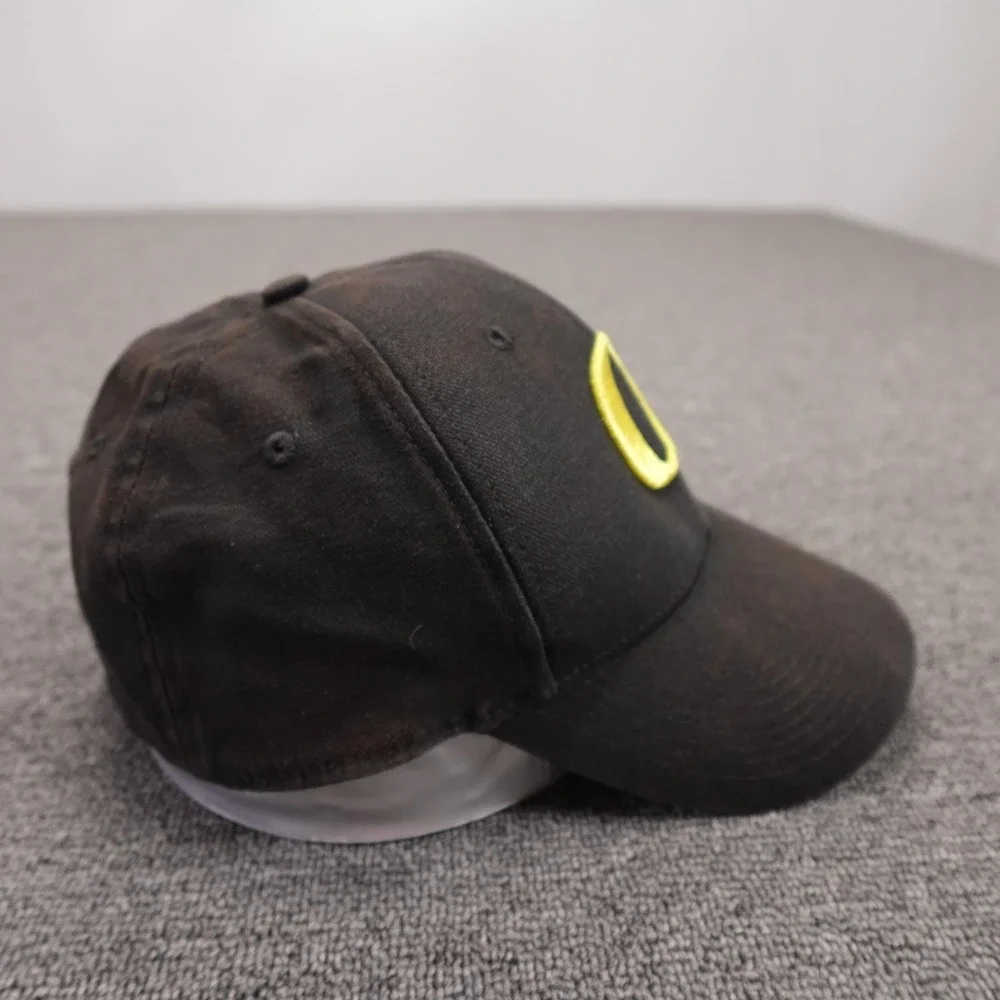 Oregon Ducks Hat Cap Fitted Mens One Size Black NCAA Football Nike Legacy91 BCS